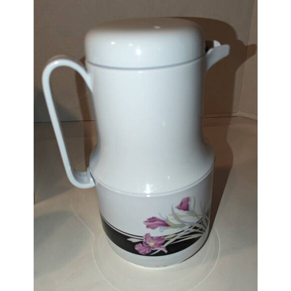 NIB Vintage Unused Phoenix 6 Pc. Thermal Serving Set, Carafe, 4 Tumblers & Tray - Picture 4 of 12